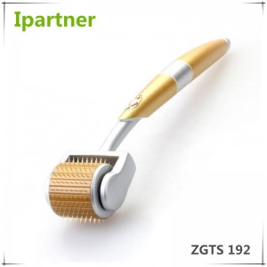Ipartner Новейшая упаковка ZGTS derma roller 192 иглы для ухода за лицом и против выпадения волос